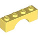 LEGO Helder Lichtgeel Boog 1 x 4 (3659)