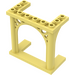 LEGO Amarillo claro brillante Arco 3 x 6 x 5 Ornamented (19063 / 30613)