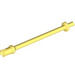 LEGO Bright Light Yellow Bar 7.6 with Stop with Flat End (2714 / 64865)