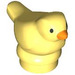 LEGO Jaune clair brillant Oiseau avec Bec Orange (41835 / 105834)