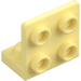 LEGO Bright Light Yellow Bracket 1 x 2 - 2 x 2 Up (99207)