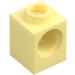 LEGO Jaune Clair Brillant Brique 1 x 1 avec Trou (6541)