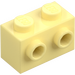 LEGO Bright Light Yellow Brick 1 x 2 with Studs on One Side (11211)