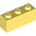 LEGO Jaune clair brillant Brique 1 x 3 (3622 / 45505)
