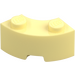 LEGO Bright Light Yellow Brick 2 x 2 Round Corner with Stud Notch and Reinforced Underside (85080)