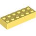 LEGO Helder Lichtgeel Steen 2 x 6 (2456 / 44237)