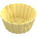 LEGO Bright Light Yellow Cake Cup Container 8 x 8 x 3 (72024)