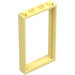 LEGO Bright Light Yellow Door Frame 1 x 4 x 6 (Single Sided) (40289 / 60596)