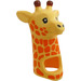 LEGO Bright Light Yellow Giraffe Costume Head Cover  (49387)