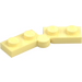 LEGO Bright Light Yellow Hinge Plate 1 x 4 Swivel Assembly (1927 / 19954)