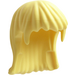 LEGO Bright Light Yellow Long Straight Hair (18639 / 92255)