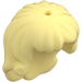 LEGO Bright Light Yellow Long Wavy Hair (18842)