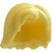 LEGO Bright Light Yellow Mid-Length Tousled Hair with Center Parting (8281 / 88283)