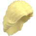 LEGO Bright Light Yellow Mid-Length Wavy Hair with Center Parting (86398 / 90396)