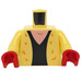 LEGO Bright Light Yellow Minifig Torso Cruella (973 / 76382)