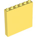 LEGO Jaune clair brillant Panneau 1 x 6 x 5 (35286 / 59349)