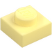 LEGO Bright Light Yellow Plate 1 x 1 (3024 / 30008)