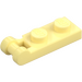 LEGO Bright Light Yellow Plate 1 x 2 with End Bar Handle (60478)