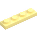 LEGO Bright Light Yellow Plate 1 x 4 (3710)