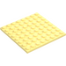 LEGO Bright Light Yellow Plate 8 x 8 (41539 / 42534)