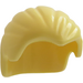 LEGO Jaune clair brillant Court Combed Cheveux (92081)