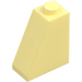 LEGO Amarillo claro brillante Con pendiente 1 x 2 x 2 (65°) (60481)