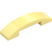 LEGO Bright Light Yellow Slope 1 x 4 Curved Double (93273)