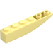 LEGO Bright Light Yellow Slope 1 x 6 Curved Inverted (41763 / 42023)