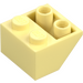 LEGO Bright Light Yellow Slope 2 x 2 (45°) Inverted with Flat Spacer Underneath (3660)