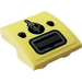 LEGO Jaune clair brillant Pente 2 x 2 x 0.7 Incurvé Inversé avec Ignition Lock Autocollant (32803)