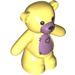 LEGO Jaune clair brillant Teddy Bear avec Cœur (67122 / 67127)