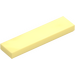 LEGO Bright Light Yellow Tile 1 x 4 (2431)