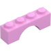 LEGO Bright Pink Arch 1 x 4 (3659)