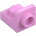 LEGO Rosa brillante Staffa 1 x 1 con 1 x 1 Piastra Su (36840)