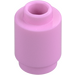 LEGO Fel roze Steen 1 x 1 Rond met open nop (3062 / 35390)