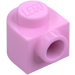LEGO Bright Pink Brick 1 x 1 x 0.7 Round with Side Stud (3386)