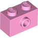 LEGO Bright Pink Brick 1 x 2 with 1 Stud on Side (86876)