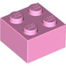 LEGO Leuchtend rosa Backstein 2 x 2 (3003 / 6223)