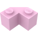 LEGO Leuchtend rosa Backstein 2 x 2 Facet (87620)