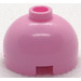 LEGO Bright Pink Brick 2 x 2 Round with Dome Top (with Axle Holder) (3262 / 30367)