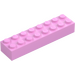 LEGO Bright Pink Brick 2 x 8 (3007 / 93888)