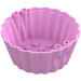 LEGO Fel roze Cake Beker Container 8 x 8 x 3 (72024)