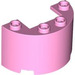 LEGO Bright Pink Cylinder 2 x 4 x 2 Half (24593 / 35402)