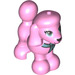 LEGO Bright Pink Dog - Poodle (66595 / 66718)