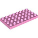 LEGO Fel roze Duplo Plaat 4 x 8 (4672 / 10199)