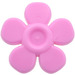 LEGO Bright Pink Flower with Smooth Petals with Small Pin (93080)