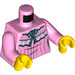 LEGO Bright Pink Grandmother Minifig Torso (973 / 76382)