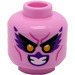 LEGO Bright Pink Harpy Head (Recessed Solid Stud) (3274)