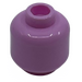 LEGO Bright Pink Minifigure Head (Safety Stud) (3626 / 88475)