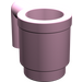 LEGO Bright Pink Mug